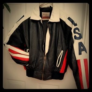 Vintage Leather Coat